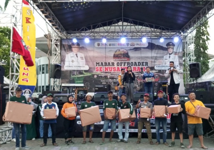 Mabar Offroader Se-Nusantara SKIn Lampung Sukses Dilaksanakan