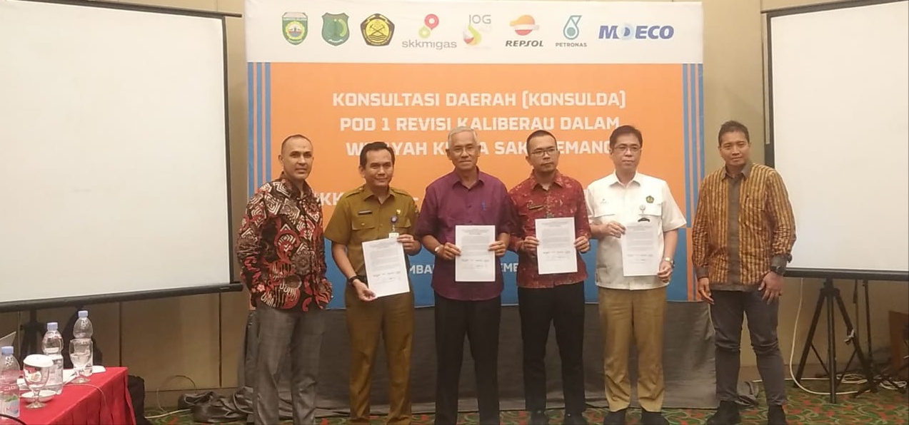 Rapat Konsultasi Terkait Revisi Rencana Pembangunan Lahan Pertama  Lapangan Kaliberau