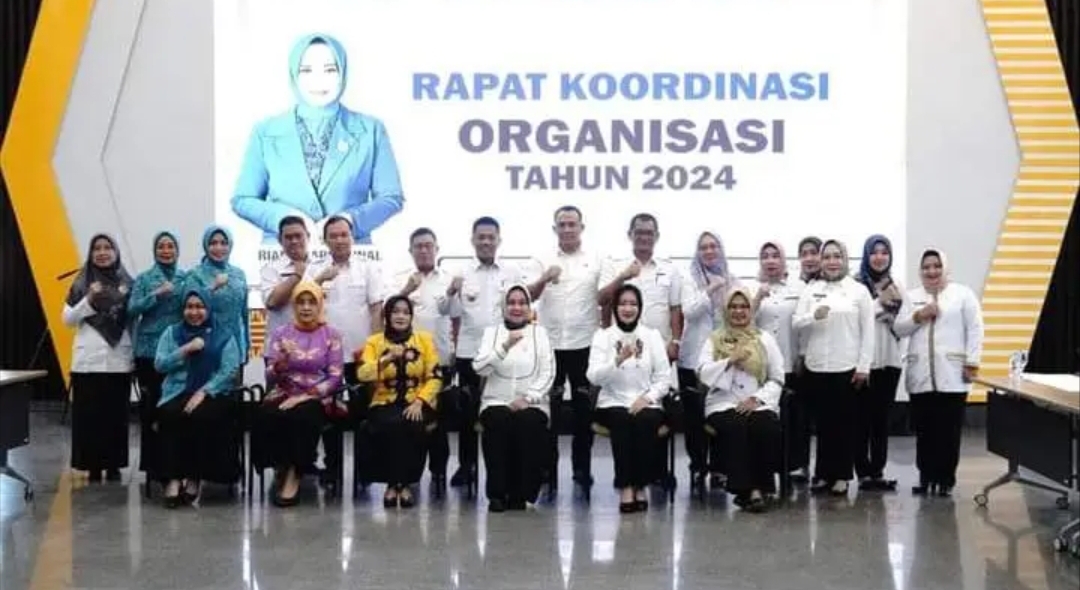 Riana Sari Arinal, Memimpin Jalannya Rakor Program Kerja PKK Tahun 2024