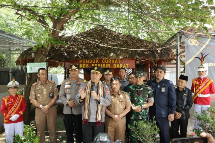 Wakil Bupati Zulqoini Syarif Hadiri Kunjungan Kerja Wakapolda Lampung
