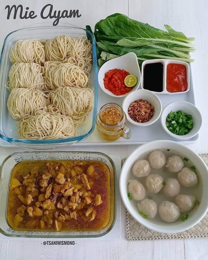 Resep Membuat Mie Ayam Simple ala Rumahan, Dijamin Bikin Nagih