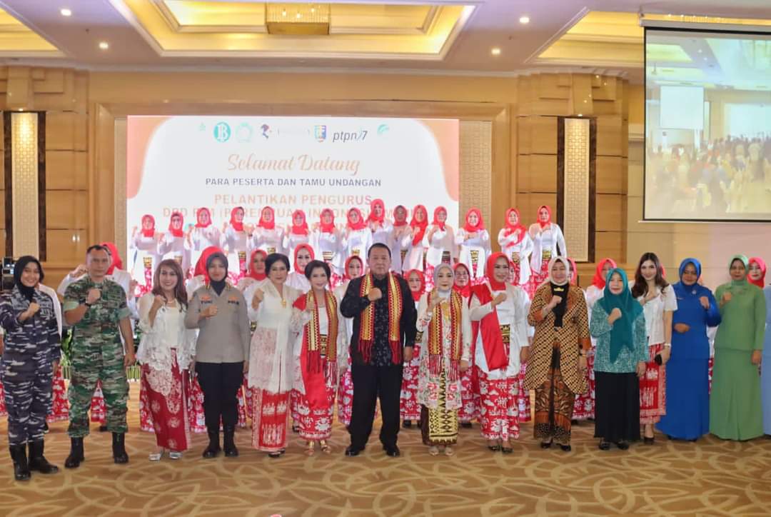 Pelantikan Pengurus Perempuan Indonesia Maju Provinsi Lampung, Komitmen Wujudkan Peran Perempuan Dalam Membangun Bangsa