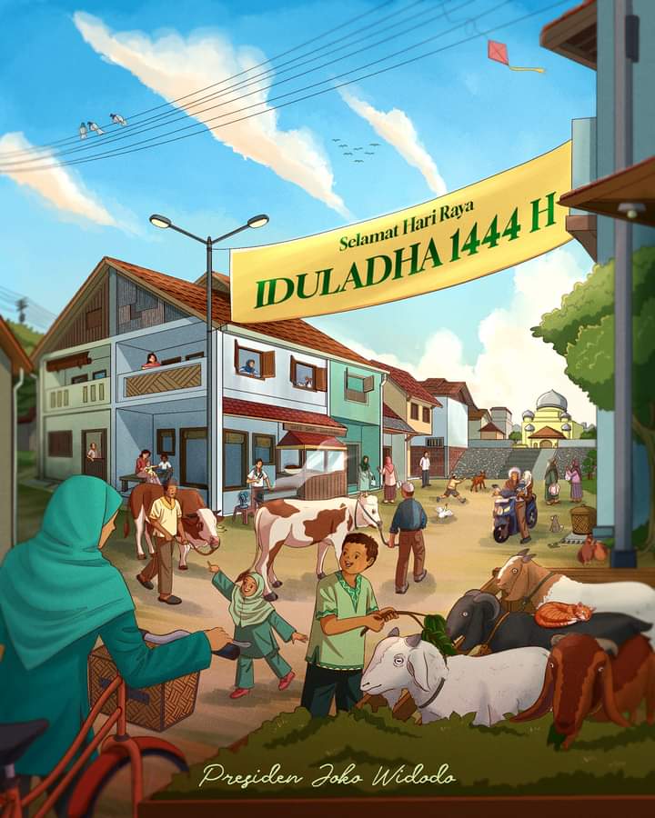 Jokowi: Qurban Ejawantah Syukur Nikmat, Arinal: Jadikan Momentum Tingkatkan Iman Takwa