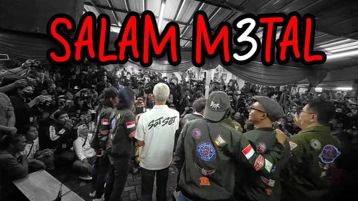 Slank: Salam M3tal, Ganjar-Mahfud!