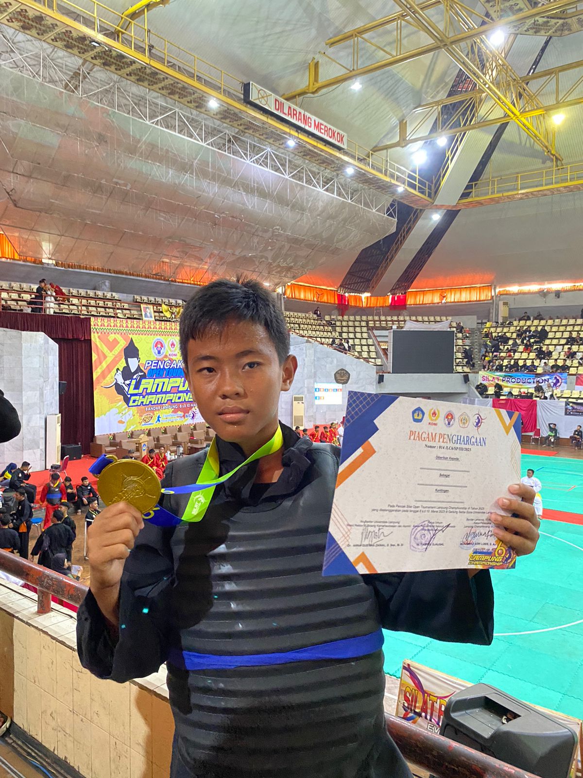 Siswa SD IT Insan Taqwa Sabet Juara Pencak Silat Open Tournament Lampung Championship VI