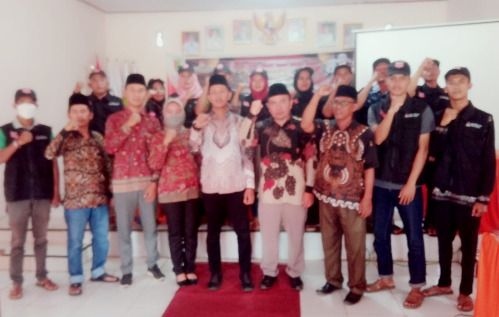 Rapat Evaluasi Pemutakhiran Data Pemilih Desa Gerning Kecamatan Tegineneng Berjalan Aman Dan Lancar