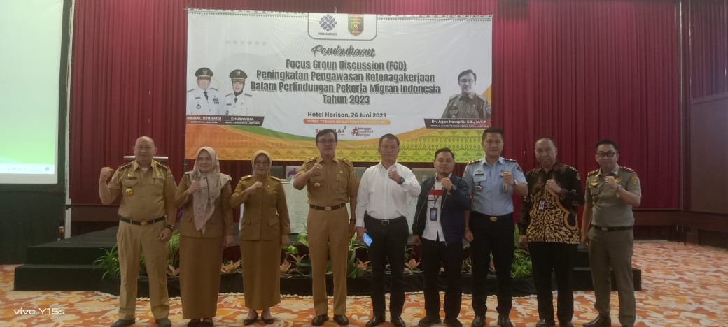 Kadisnaker Lampung Agus Nompitu: Kita Perang Terhadap Perdagangan Orang!