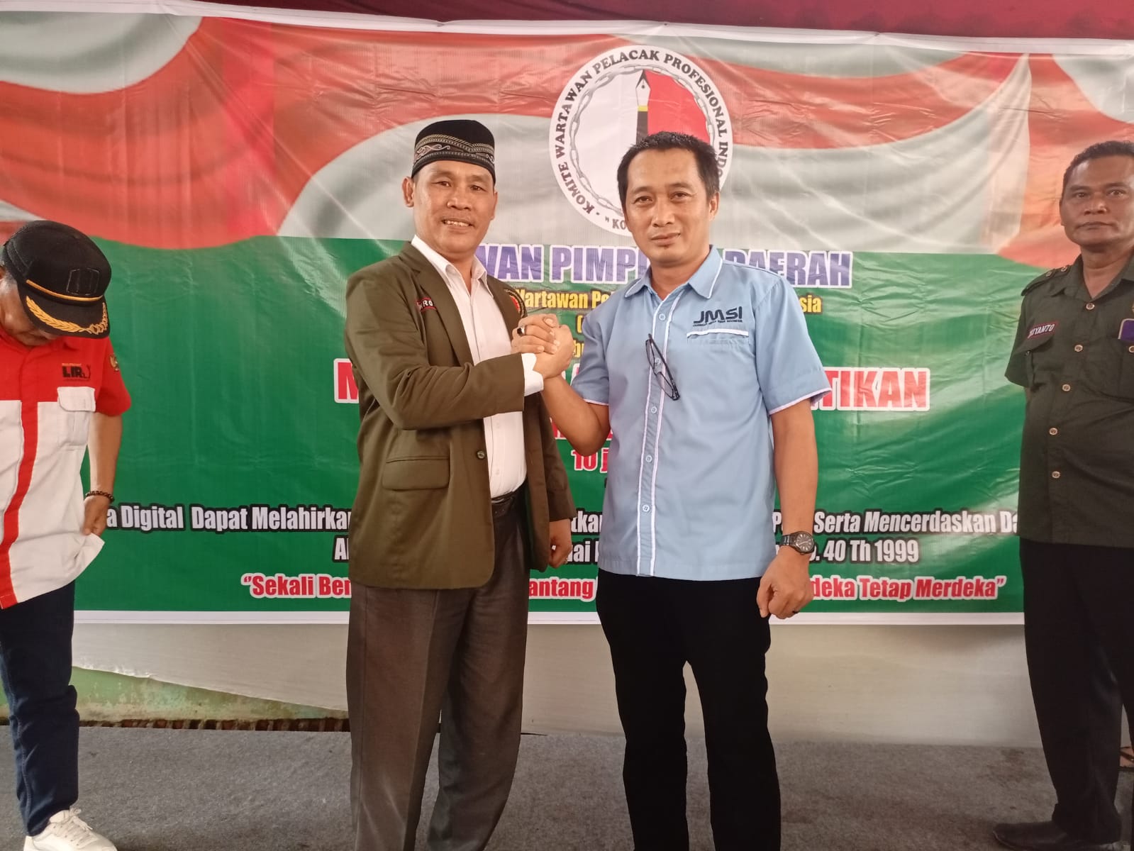 Dahron Sungkai Resmi Nahkodai DPD KO-WAPPI Kabupaten Pesawaran Periode 2023-2027
