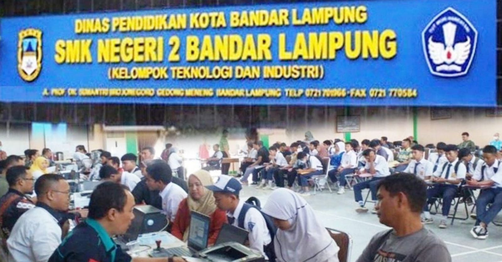 Pemberitaan SMKN 2 Bandar Lampung Disebut Pungut Uang Daftar Ulang Rp8 Juta Per Siswa Itu Hoaks