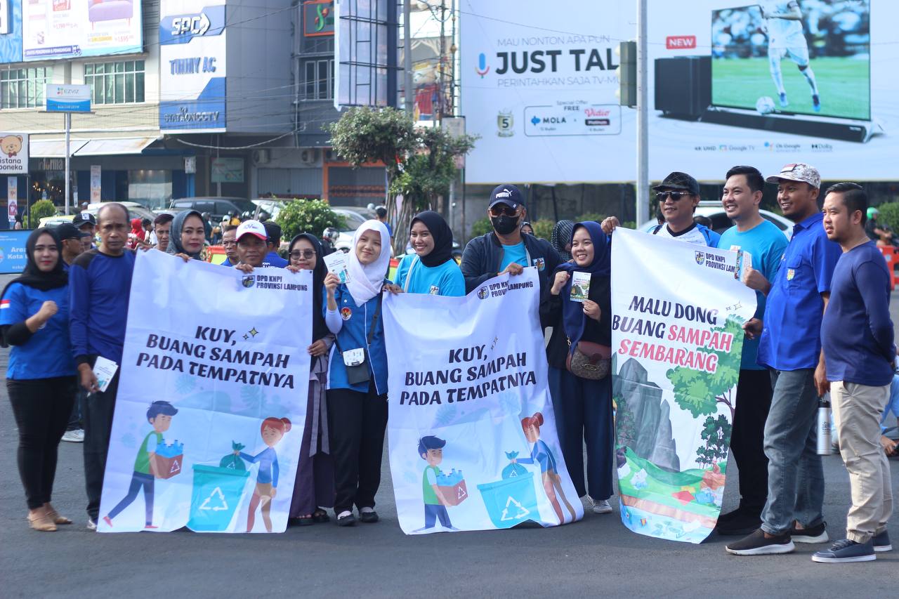 DPD KNPI kabupaten kota se-Lampung Gelar Kegiatan Sosial Serempak Peringatan Harlah ke-50