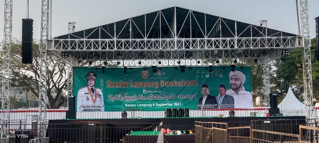 Bandarlampung Bersholawat, Bersama Habib Syech bin Abdul Qodir Assegaf