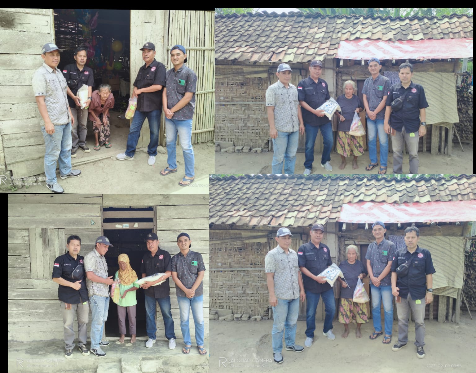 Tumbuhkan Rasa Peduli, Pengurus Korwil FPII Tubaba Menggelar Baksos