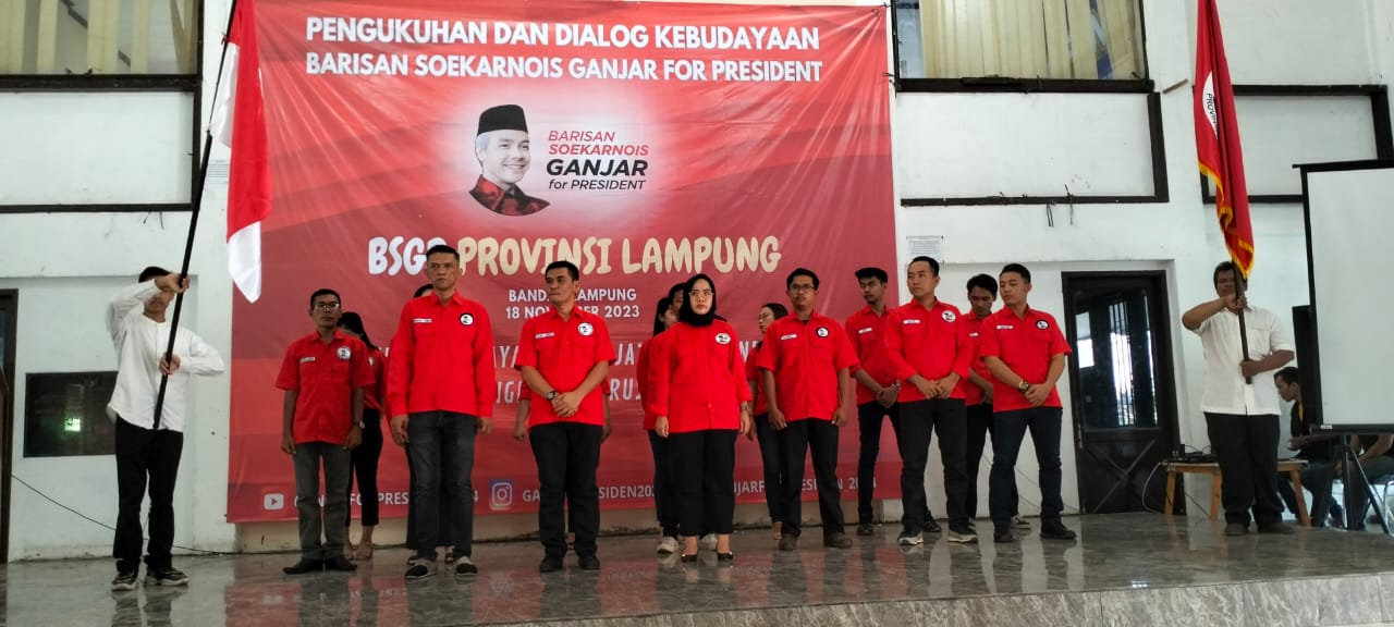 Barisan Soekarnois Ganjar for President, Perkuat Barisan Ganjar-Mahfud Lampung