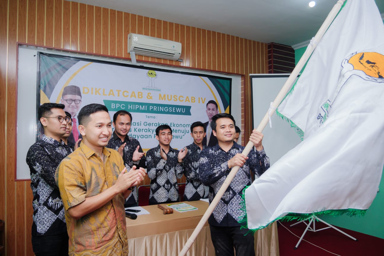 D.R.O.B. Hakiki Terpilih Menjadi Ketua Umum BPC HIPMI Pringsewu 2023/2026