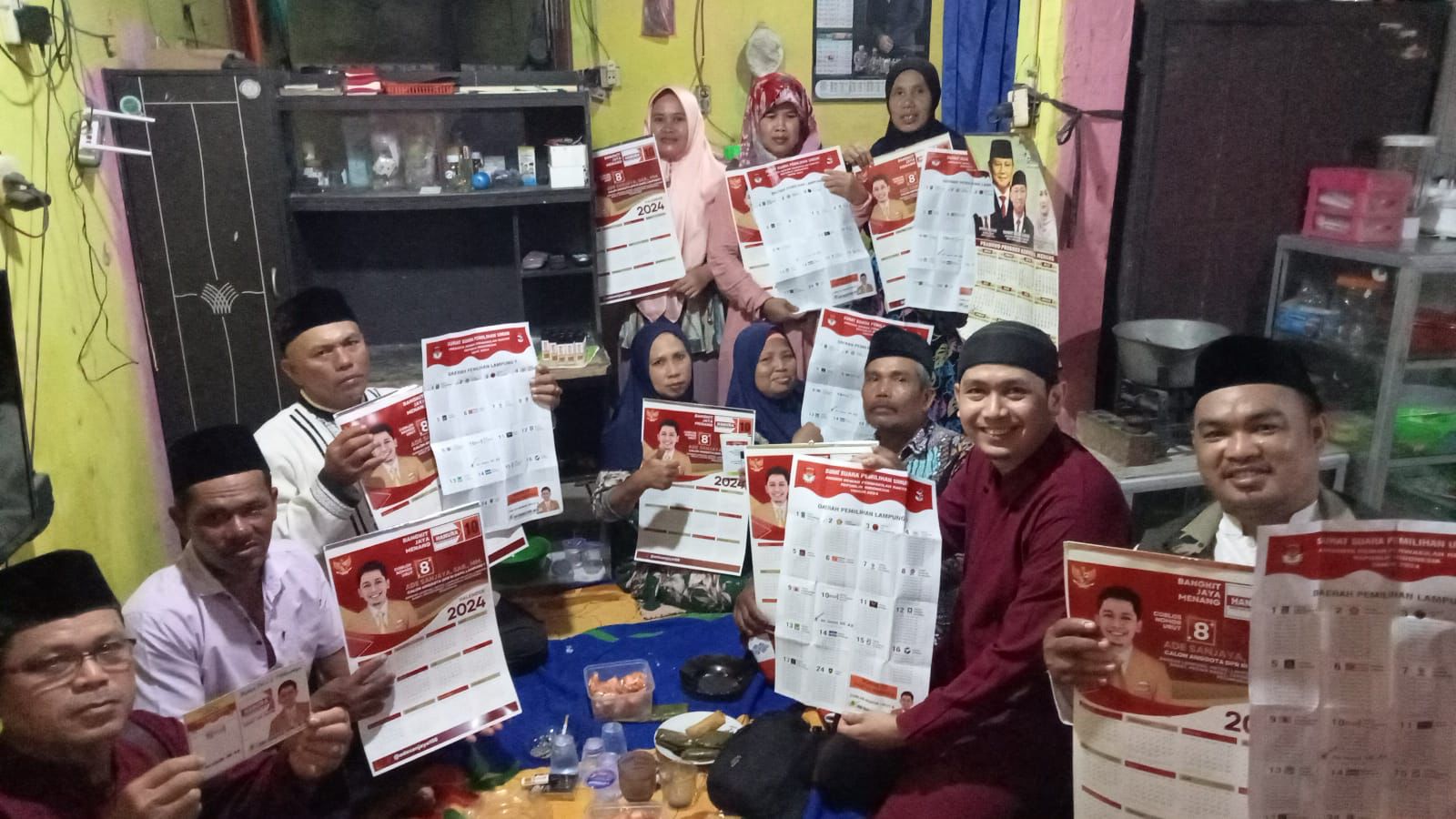 Terus Gerilya, Caleg DPR Lampung I Partai Hanura, Ade Sanjaya, Getol Sapa Warga