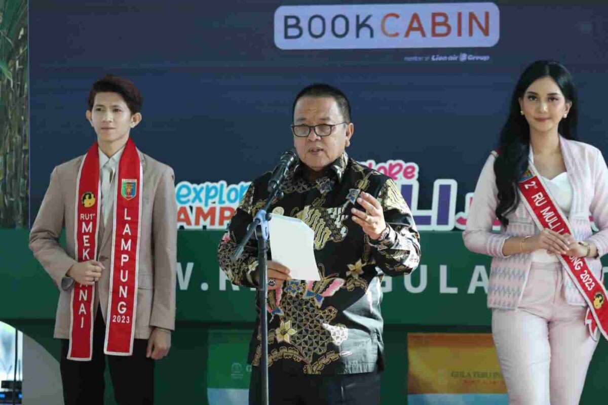 Gubernur Arinal, Meluncurkan Penerbangan Perdana Rute Lampung-Yogyakarta-Bali, Dari Maskapai Lion Air