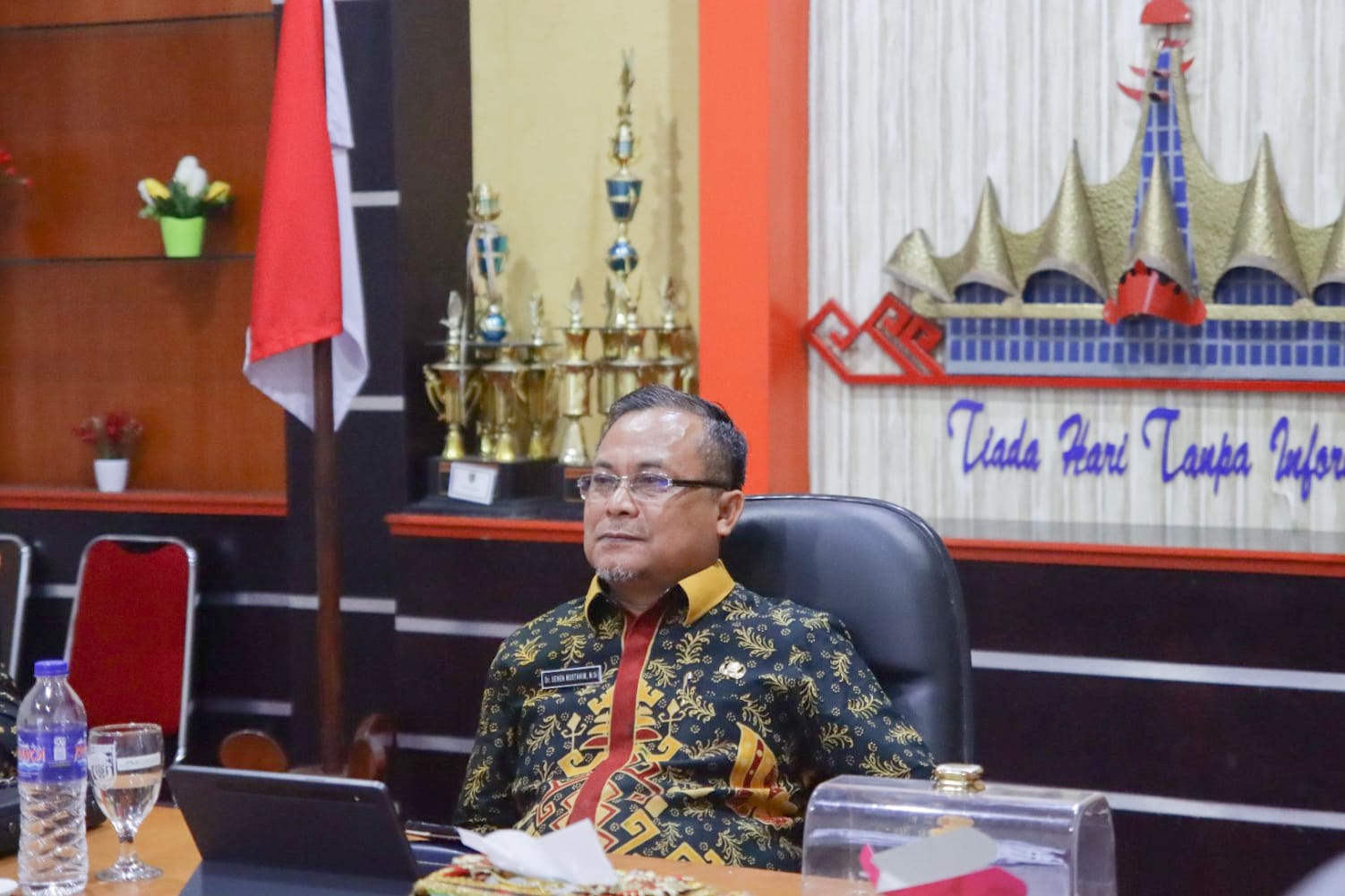 Pemprov Lampung Mengikuti Sosialisasi Penyelenggaraan Askompsi Digital Leadership Government Award 2023