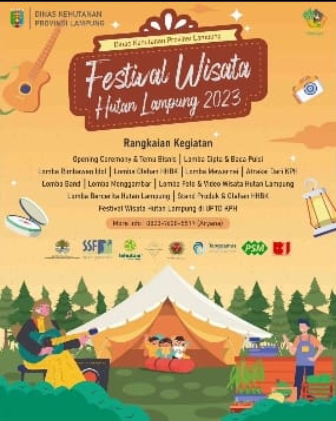 Festival Wisata Hutan 2023, Perbanyak Agenda Pariwisata Lampung