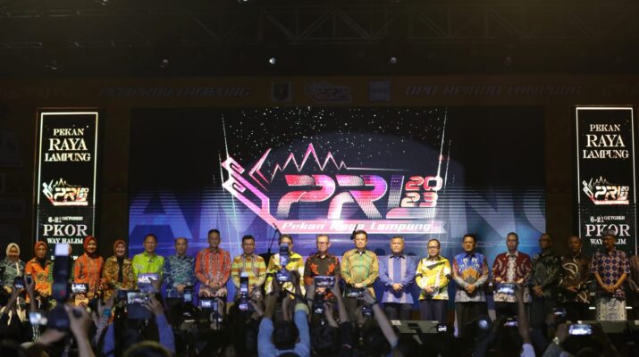 Sekdaprov Fahrizal Darminto Resmi Menutup Pekan Raya Lampung 2023