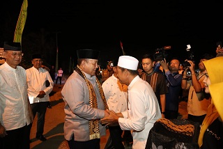 Gubernur Arinal Hadiri Sholawat Bersama Masyarakat Pekon Bulu Rejo