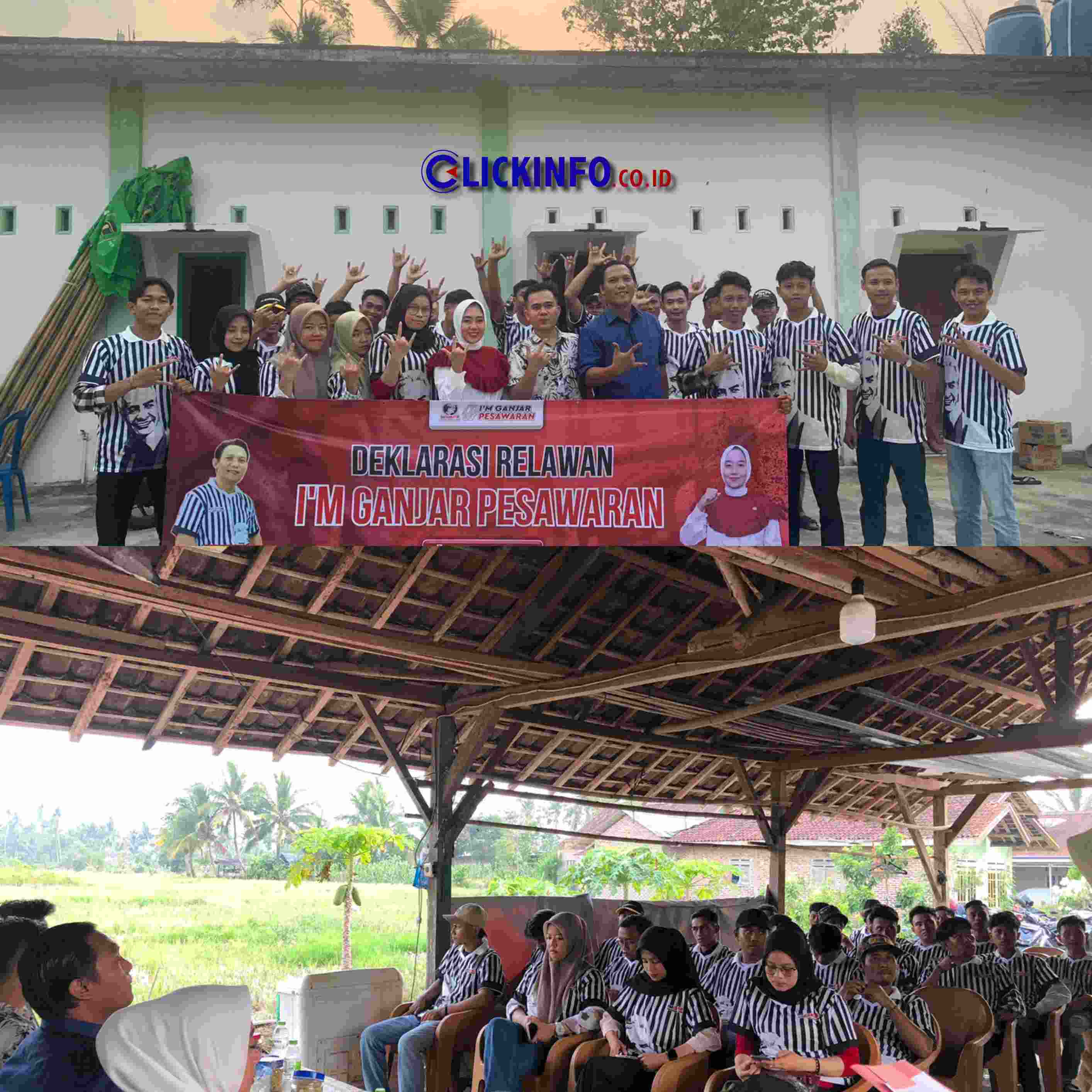 Enam Kecamatan Di Kabupaten Pesawaran Terbentuk, IM Ganjar Lampung Bergerak Hingga RT