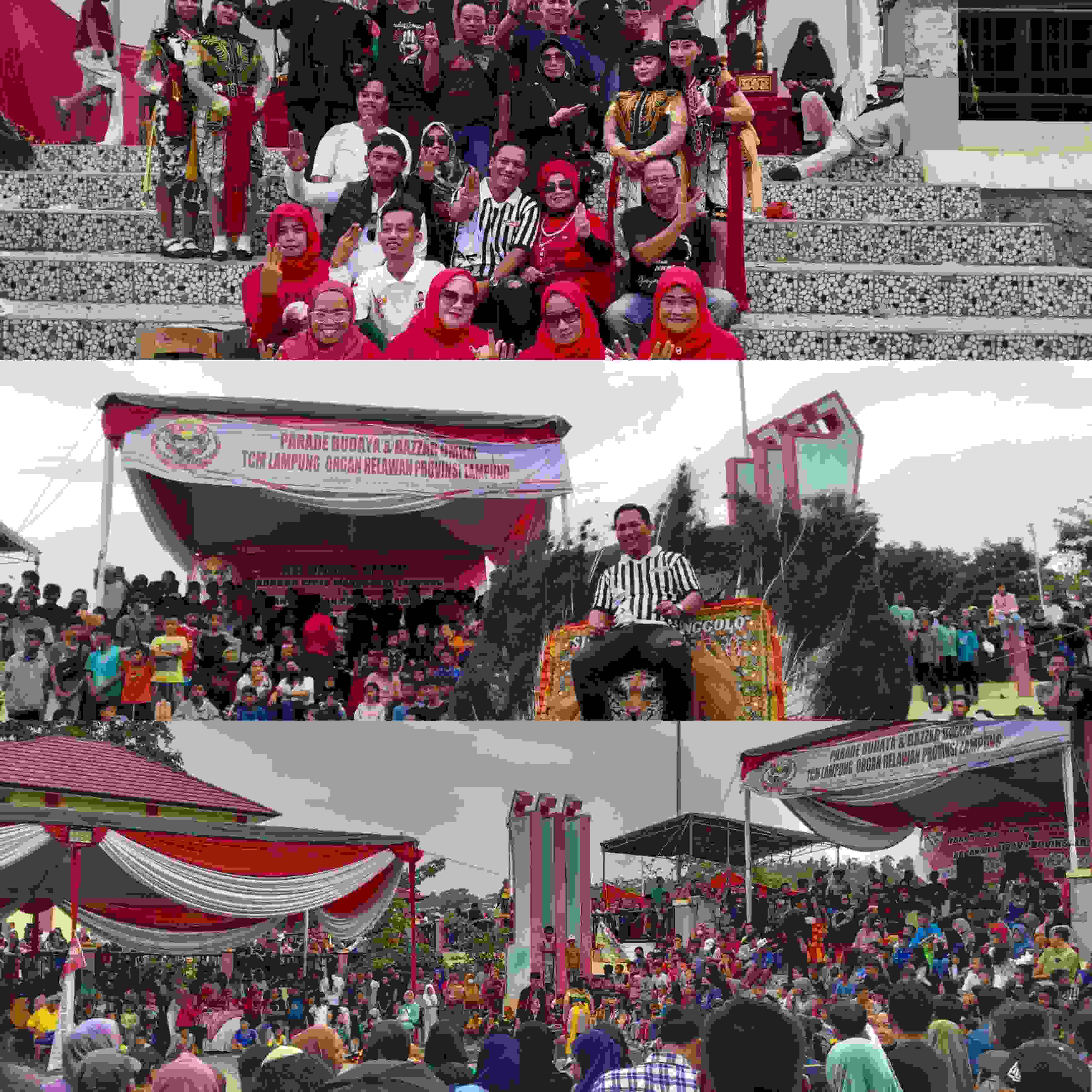 TCM Lampung menggandeng UMKM Relawan Ganjar Dalam Parade Budaya