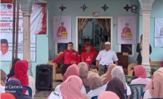 Merik Havit, Berkampanye Dialogis Pemilu, Di Desa Jondong