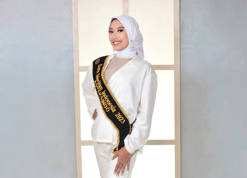 Anisa Emel Ariani Universitas Lampung, Juara II Duta Maritim Indonesia Kreatif 2023