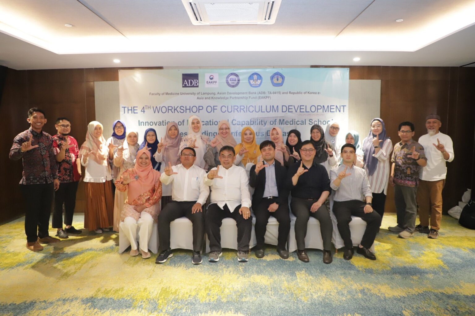 FK Unila Gelar Workshop Pengembangan Kurikulum Penyakit Infeksi Tropis