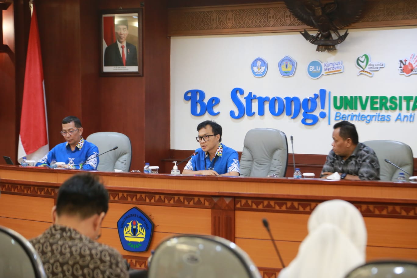 Kunjungan Tim ASIIN Berakhir, Unila Menuju World Class University