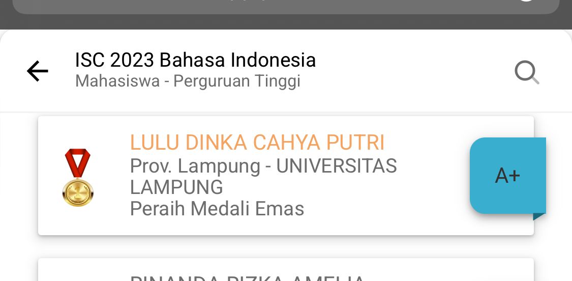 Mahasiswa Agribisnis Unila Juarai Indonesian Science Competition