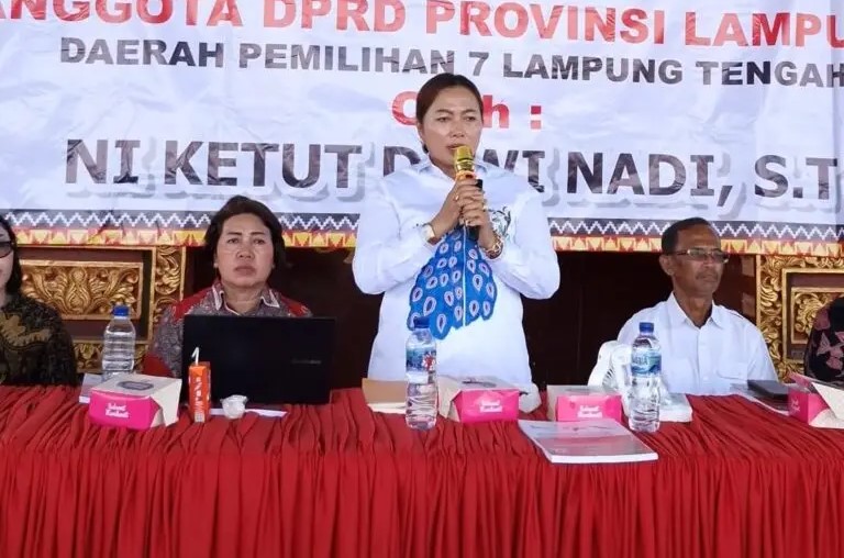 Ni Ketut Dewi Nadi Gelar Sosialisasi Ideologi Pancasila dan Wawasan Kebangsaan di Kampung Rama Dewa