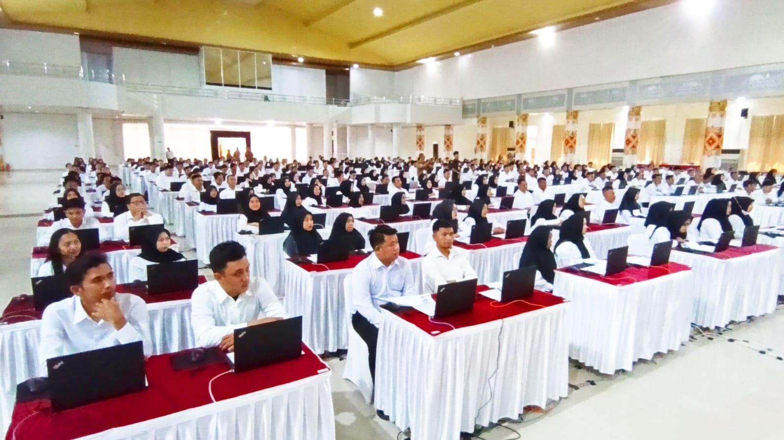 Seleksi PPPK Tahap 2 Digelar, Bupati dan Wabup Berikan Motivasi ke Peserta