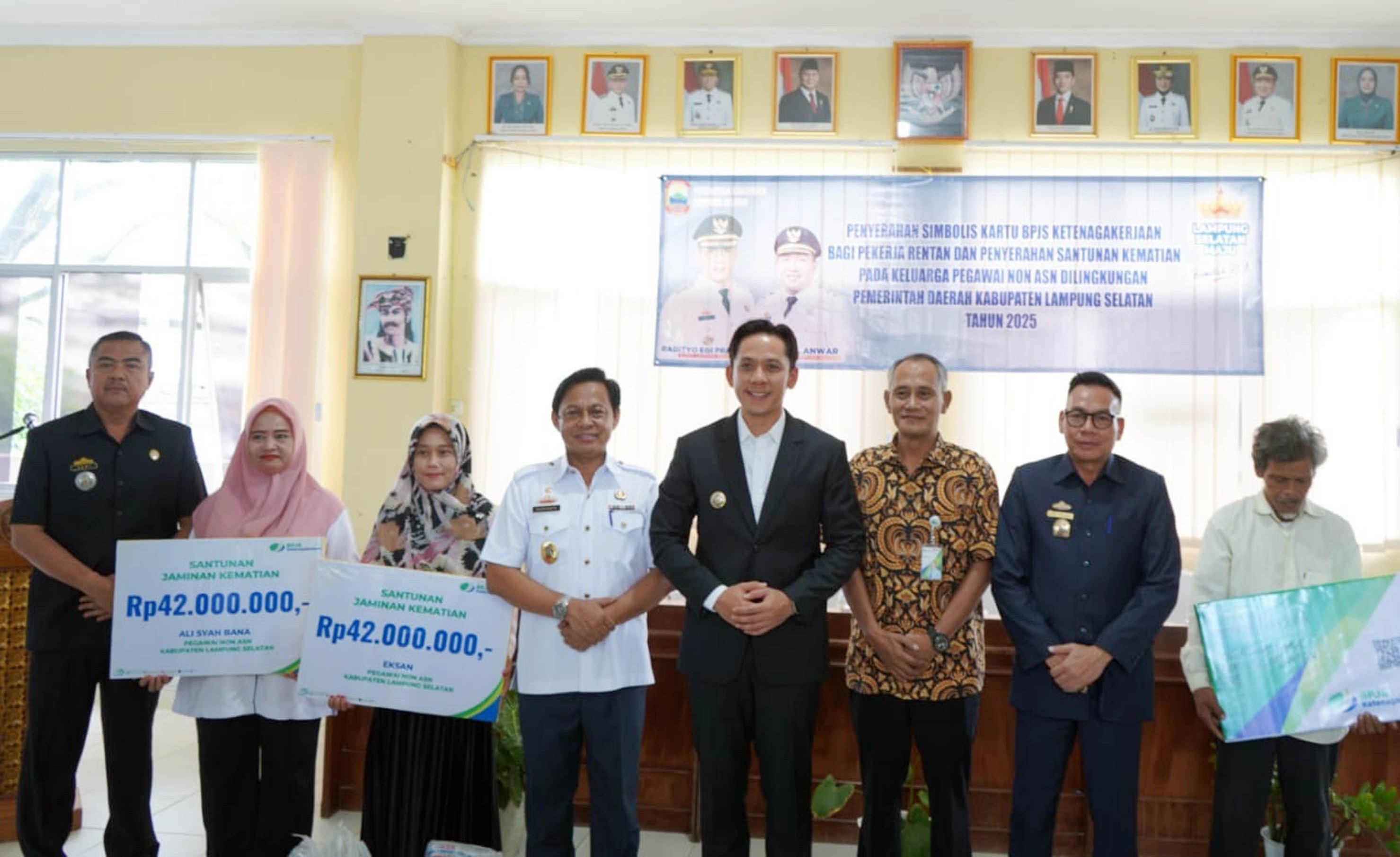 Pemkab Lampung Selatan Lindungi Pekerja Rentan Lewat BPJS Ketenagakerjaan, 4.465 Peserta Terdaftar