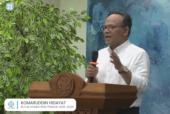 Komaruddin Hidayat Nahkodai Dewan Pers 2025-2028