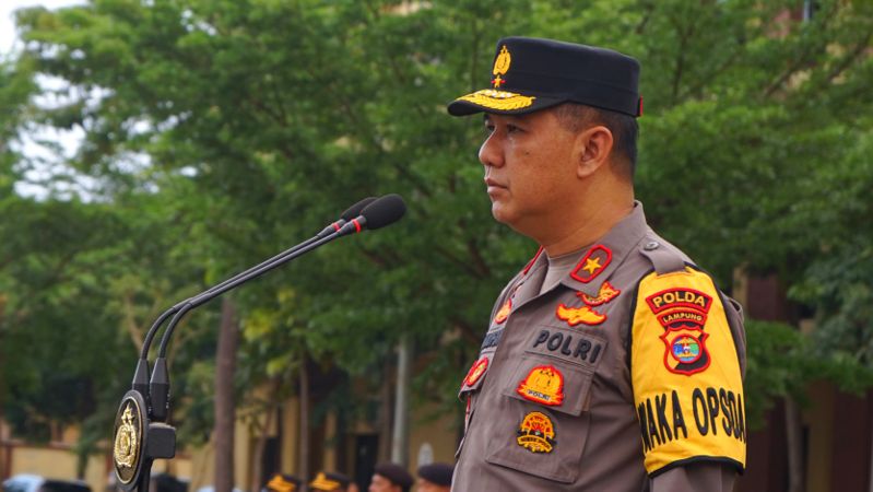 Wakapolda Lampung, Kembali Tekankan Personil Polda Lampung Untuk Raih Legitimasi Sosial dan Legitimasi Penegakan Hukum