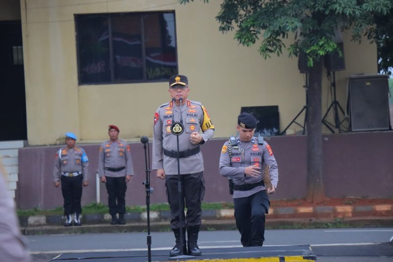 Polda Lampung Laksanakan Upacara Hari Kesadaran Nasional