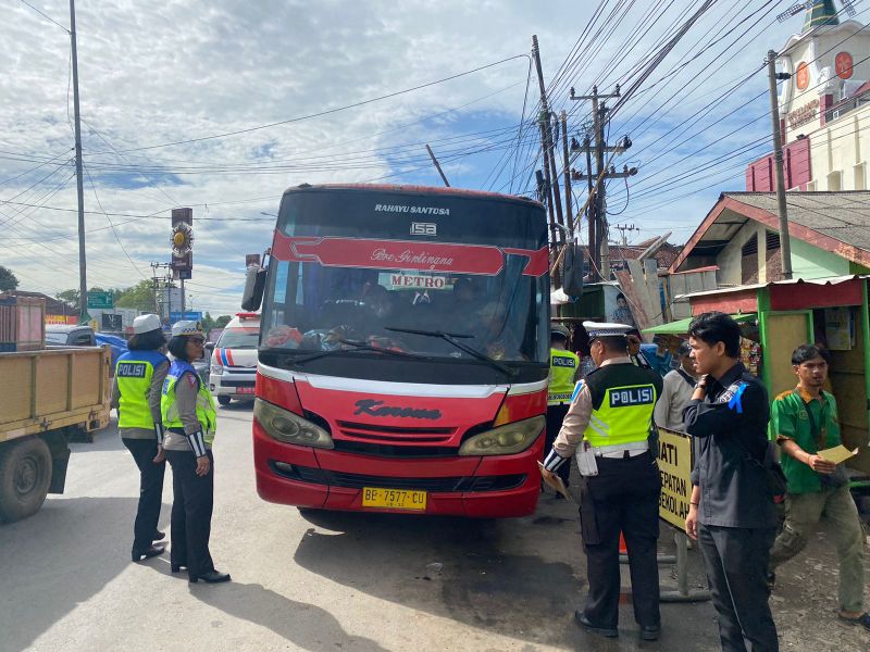 Ops Keselamatan Krakatau 2024 Wilayah Pasar Rajabasa, Seputaran Tugu Radin Inten Hajimena Target Operasi