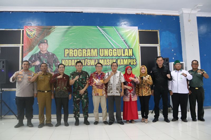 Kodim 0410/KBL Laksanakan Program Unggulan Kodam II/Sriwijaya Masuk Kampus