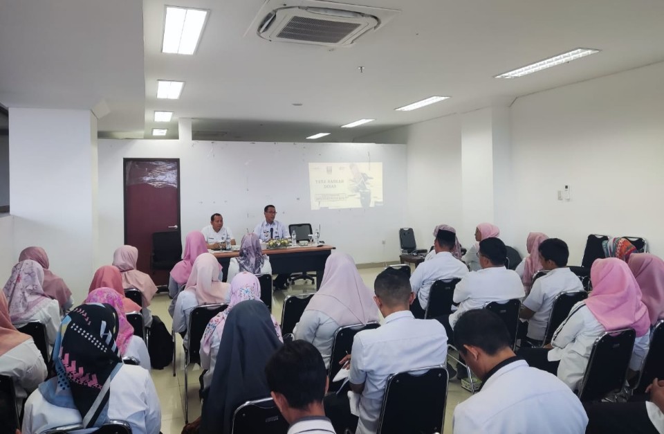 Plt. Sekda Jon Edwar Hadiri Rakor Pelaksanaan Perbub Nomor 56 Tahun 2023