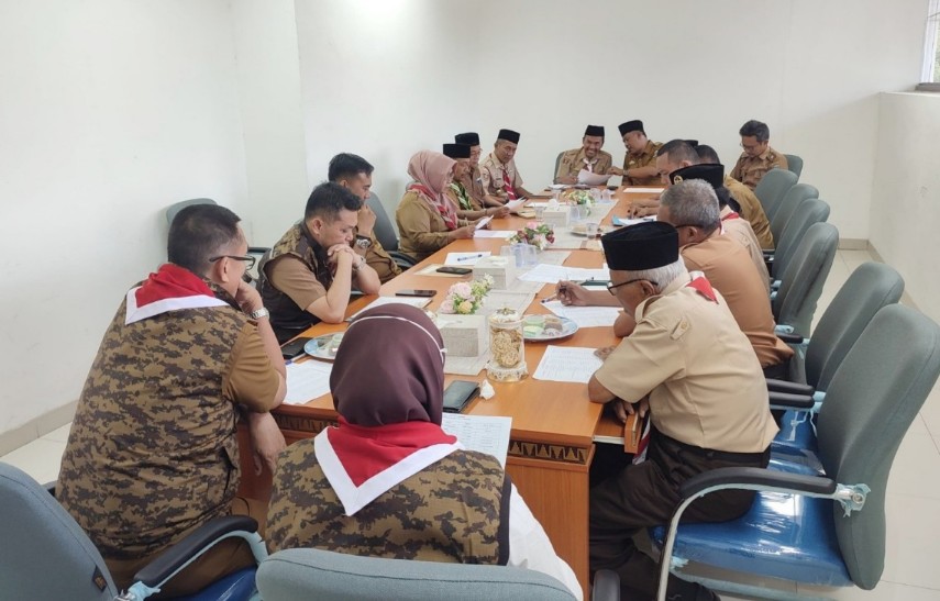 Kwarcab Gerakan Pramuka Pesibar Gelar Raker Pemaparan Program Kerja TA 2024