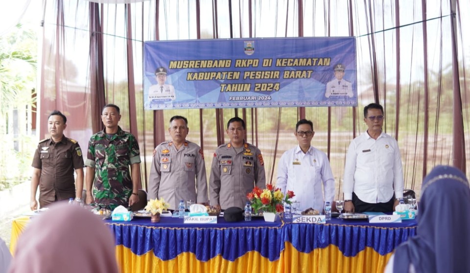 Hari Terahir Pelaksana Musrembang RKPD Di Kecamatan Pesisir Tengah