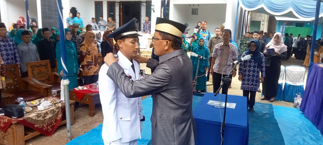 Bupati Agua Istiqlal Lantik Tiga Pj. Peratin Pekon Persiapan