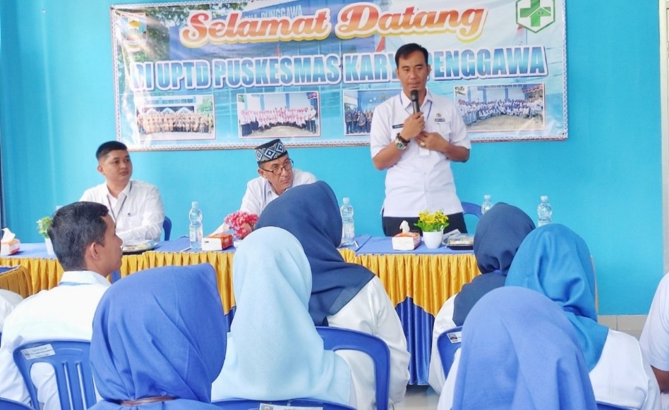 Nakes Puskesmas Karya Penggawa Ikuti Bimtek dan Pembinaan Terpadu