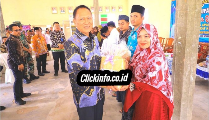Pj Bupati Tulang Bawang Qudratul Lawatan ke Kecamatan Gedung Aji Baru