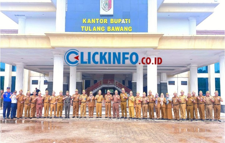 Pimpin Apel Perdana Awal Tahun 2024, Ini Pesan Pj Bupati Tuba Qudrotul Ikhwan