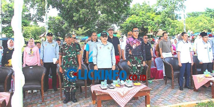 Pj. Bupati Tulang Bawang Qudratul Resmi Buka Perlombaan Senam Rangkaian HUT Tulang Bawang