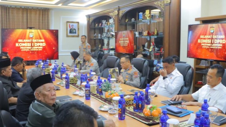 Komisi 1 DPRD Lampung Sambangi Polda Tanyakan Kasus Marga Tiga