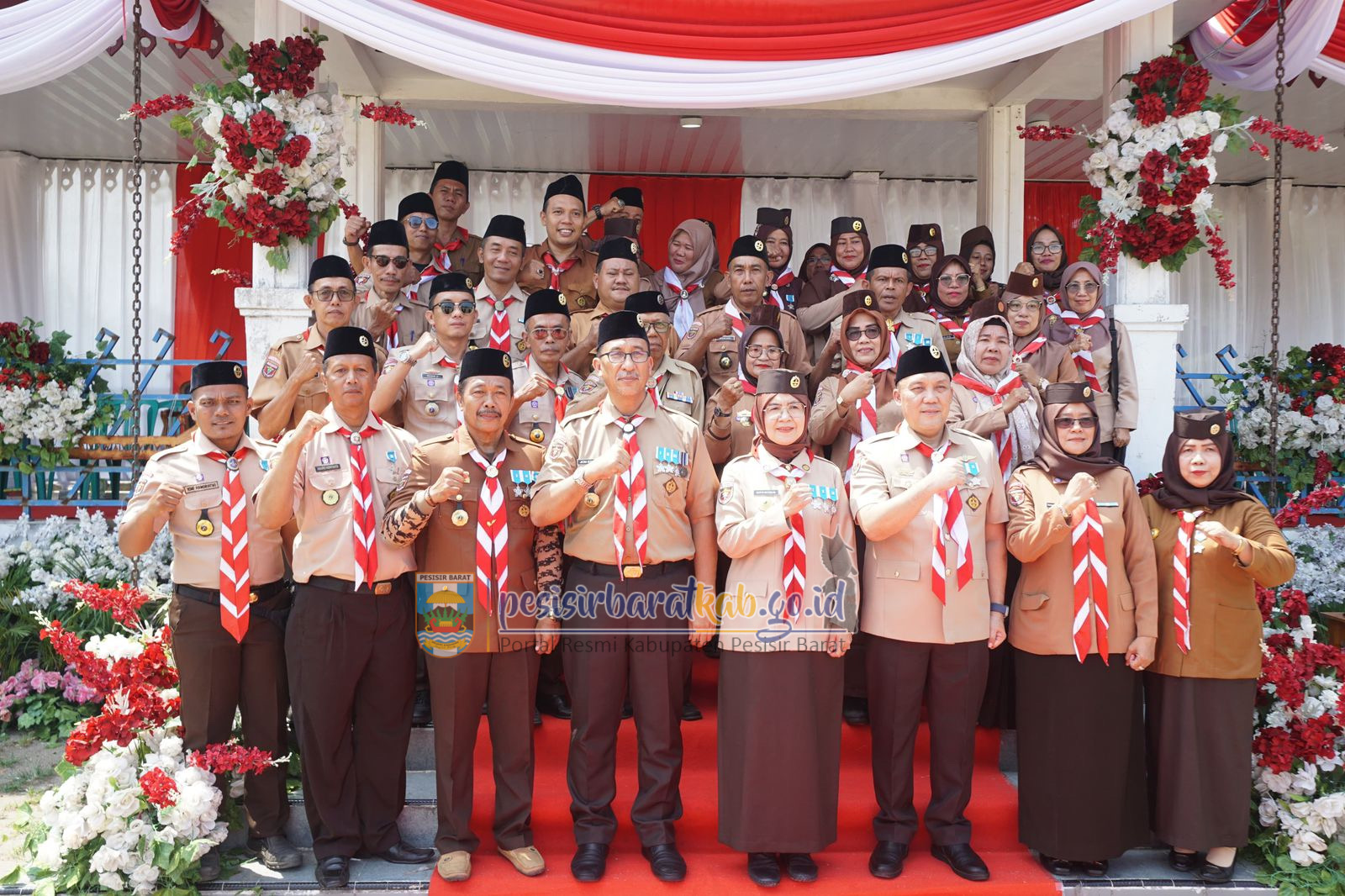 Pramuka Pesisir Barat Siap Jadi Generasi Muda yang Unggul