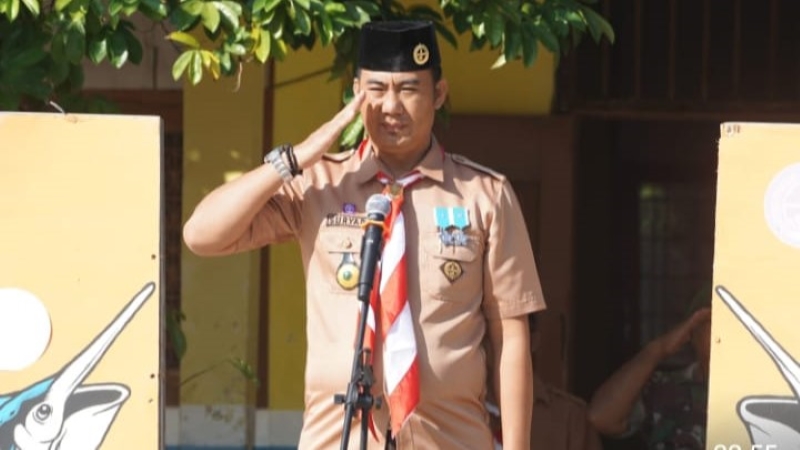 Pramuka Pesibar Kukuhkan Pengurus Baru, Tekankan Nilai Pancasila